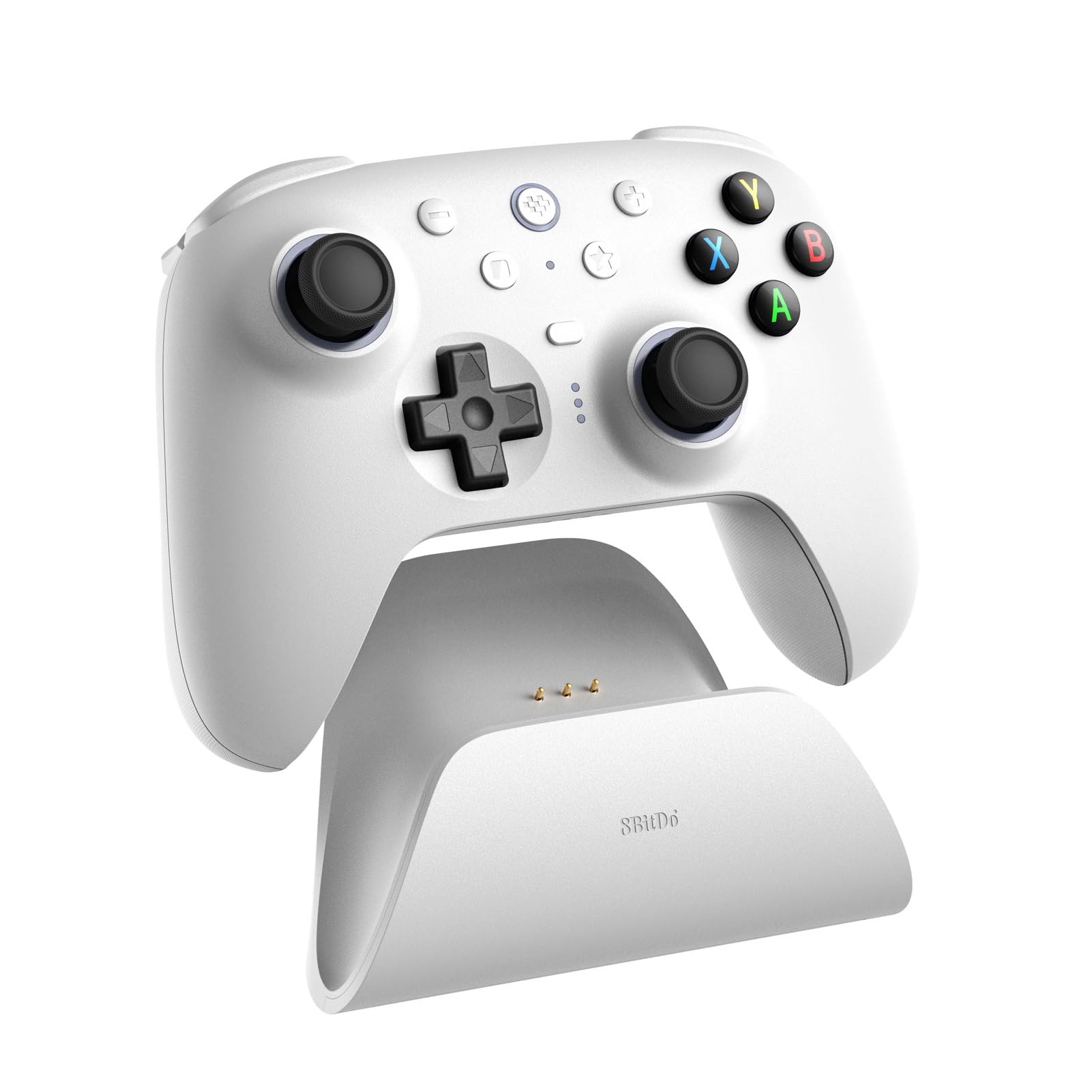 8BitDo Ultimate 2 Wireless Controller with TMR Joystick, White